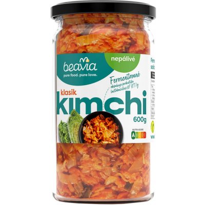 BEAVIA Kimchi klasik nepálivé 600 g – Zboží Dáma