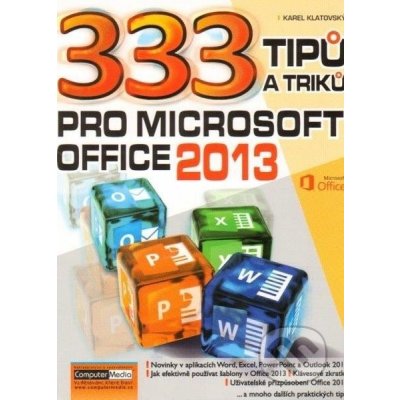 333 tipů a triků pro MS Office 2013 – Zboží Mobilmania