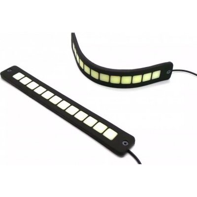 flexibilní denní svícení DRL COB LED 25W New motoLEDy 621