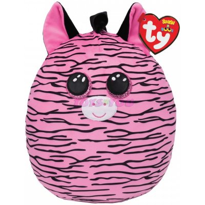 TY Squish a Boos ZOEY růžová zebra 22 cm – Zbozi.Blesk.cz