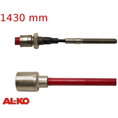 AL-KO Lanovod brzdový Profi Long life 1430/1640 mm, závit M8 – Zboží Dáma