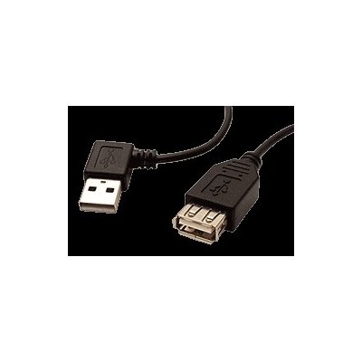 Goobay 95704 USB 2.0 prodlužovací A-A, M-F, lomený vlevo, 15cm – Zboží Mobilmania