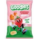 Goodies křupky srdíčka banán a jahoda 30 g – Zboží Dáma