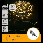 Aigostar LED Venkovní vánoční řetěz 1000xLED/6W/230V 50m IP44 teplá bílá B10303ABMB – Hledejceny.cz