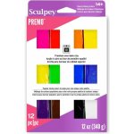 Sculpey PREMO sada 340g 12 barev - 1 sada – Hledejceny.cz