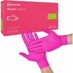 Mercator Nitrylex magenta nepudrované 100 ks – Zboží Dáma