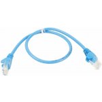 PremiumCord sp6utp005B Patch UTP RJ45-RJ45 CAT6, 0,5m, modrý – Zboží Mobilmania