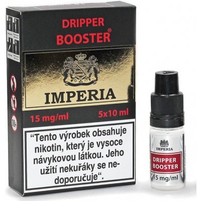 Boudoir Samadhi s.r.o. IMPERIA Dripper Booster PG30/VG70 15mg 5x10ml