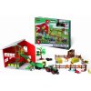 Sběratelský model Bburago Fendt Set Farm Horse Stable Play Vario 1050 Tractor 2016 Zelená 1:50