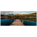 Monee OBRAZ NA SKLE, krajina a příroda, 125/50 cm - Skleněné obrazy - 0050900304 – Zboží Dáma