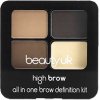 Beauty UK sada na obočí High Brow 14 g