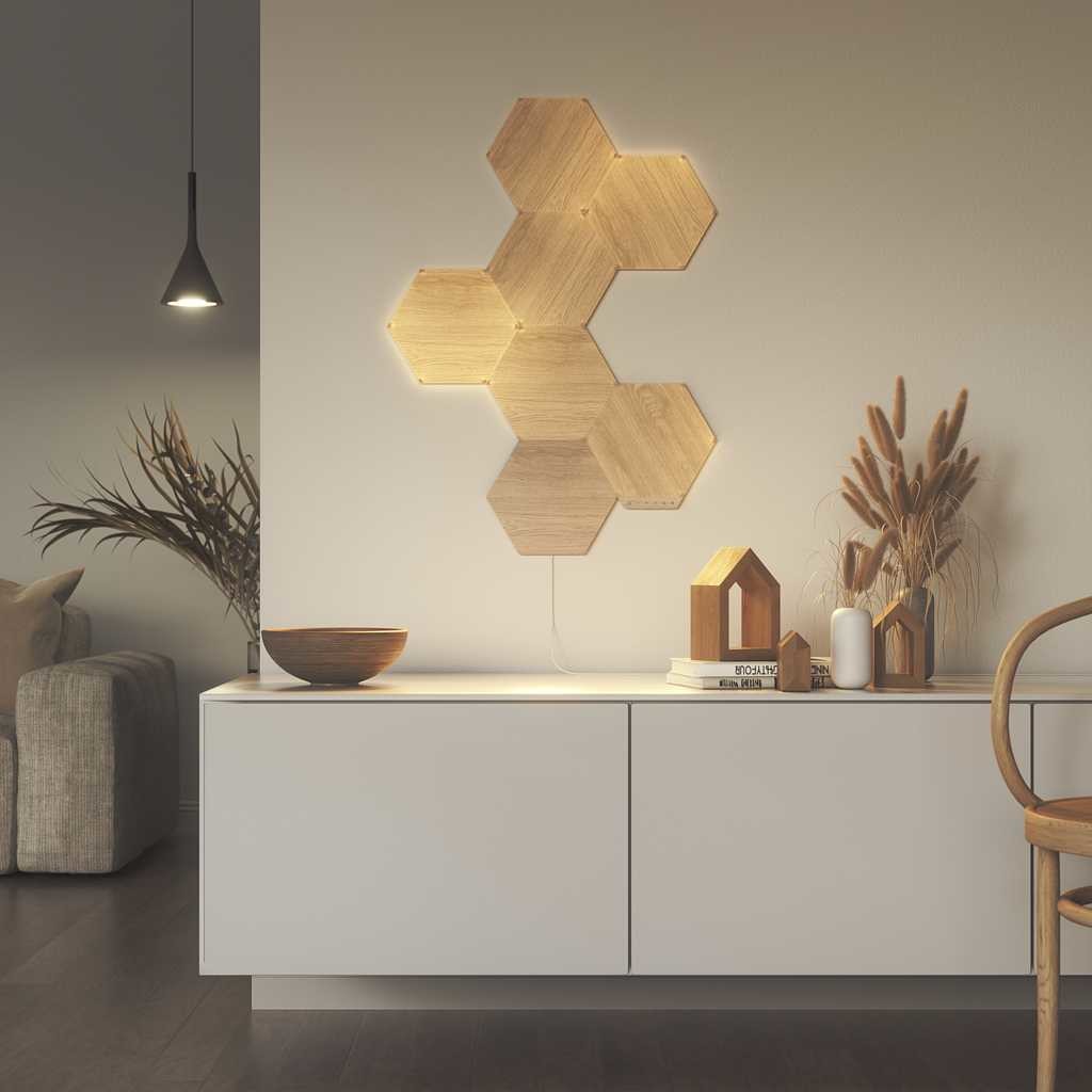 Nanoleaf Elements Hexagons Starter Kit 7 pack NL52-K-7002HB-7PK