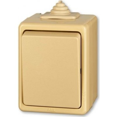 ABB Praktik 3553-80929 D zapínací řazení 1/0 IP 44, béžová – Hledejceny.cz