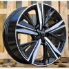 Alu kolo, lité kolo Racing Line Y1187 7x17 4x108 ET25 black polished