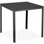 Idea California, Zahradní stůl 80 x 80 x 74 cm antracit – Sleviste.cz