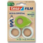 Tesa Eco & Crystal - transparentní samolepicí páska s odvíječem 19 mm x 10 m – Zboží Dáma