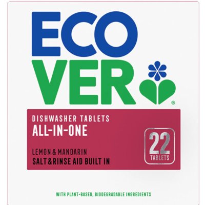 Ecover All in one tablety do myčky 500 g 22 ks – Zbozi.Blesk.cz