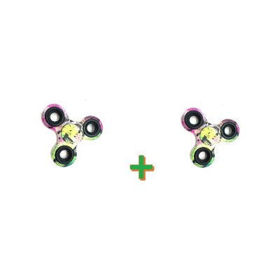 Fidget Spinner Camouflage barevný – Zboží Dáma