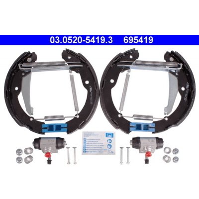 Sada brzdových čelistí ATE 03.0520-5419.3 – Sleviste.cz