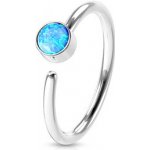 Šperky4U piercing do nosu/ucha kruh opál N0036-OP05 – Hledejceny.cz