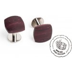 BeWooden dřevěné manžetové knoflíčky Red Wine Cuff – Hledejceny.cz