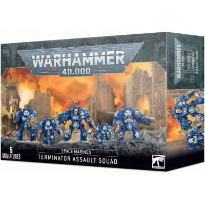 GW Warhammer 40,000 Space Marines Terminator Assault Squad – Zboží Dáma