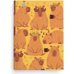 Baloušek Notes A5 linkovaný Kapybary BU069 16 – Zboží Živě