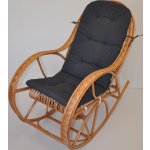 Axin Trading s.r.o. Houpací křeslo Bujak - polstr tmavě šedý melír – Zboží Dáma Axin Trading s.r.o. Houpací křeslo Bujak - polstr tmavě šedý melír – Zboží Dáma