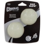 Chuckit! Míček svítící Glow Medium 6,5 cm 2 ks – Zboží Dáma
