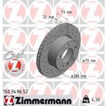 Brzdový kotouč ZIMMERMANN 150.3496.52