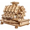 3D puzzle WOODEN CITY 3D puzzle Motor V8, 200 ks