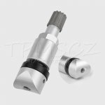 TPMS-19 náhradní ventil pro TPMS senzory - kovový šedý – Hledejceny.cz