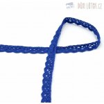 Krajka paličkovaná modrá, šíře 15 mm – Sleviste.cz