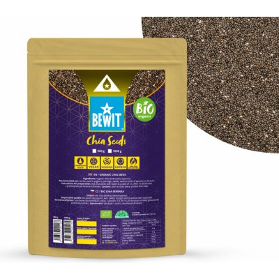 BEWIT BIO Chia semínka 300 g – Zbozi.Blesk.cz