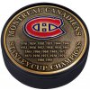 Hokejový puk Fanatics Puk Montreal Canadiens Stanley Cup Champions Medallion Collection