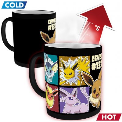 Keramický hrnek Pokemon Eevee objem černý MGH0048 300 ml – Zbozi.Blesk.cz