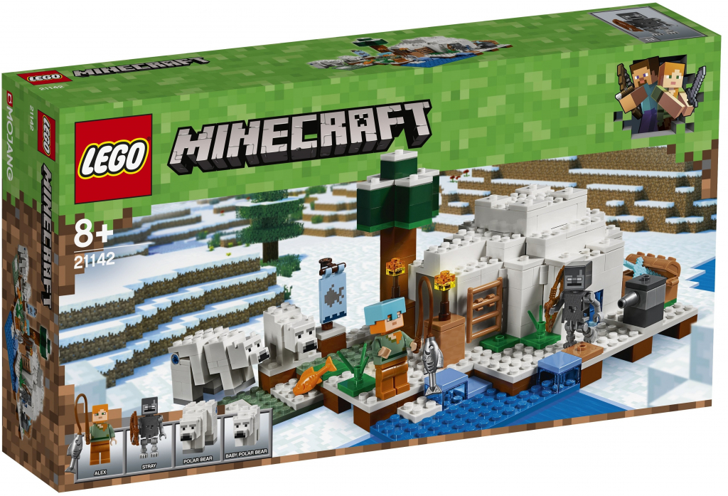 LEGO® Minecraft® 21142 Iglú za polárním kruhem