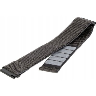 FIXED Nylon Sporty Strap s Quick Release 22mm tmavě šedý FIXNST2-22MM-GR – Zboží Živě
