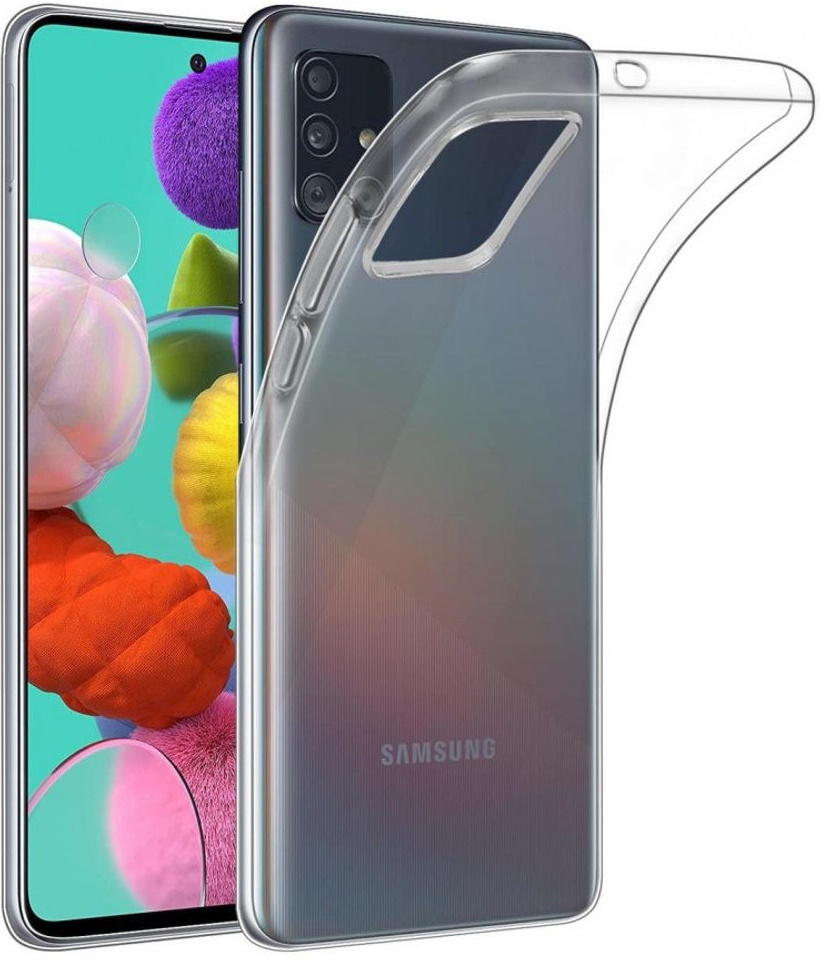 Pouzdro Forcell Ultra Slim Samsung Galaxy A51, čiré