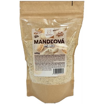 Najtelo Mandlová mouka 400 g – Sleviste.cz