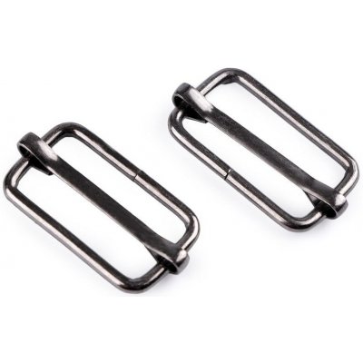 Prima-obchod Posunovač na popruhy šíře 25 mm, barva 4 nikl černý – Hledejceny.cz