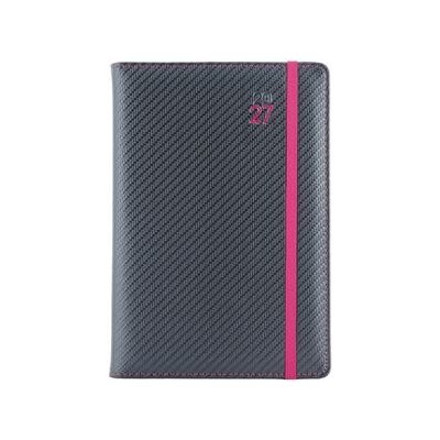 Elastic A5 týdenní 2027 grafit/magenta – Zboží Živě