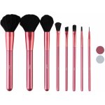 Cien Beauty Sada kosmetických štětců růžová 9 ks – Zboží Dáma