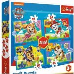 TREFL Tlapková patrola Běžící štěňata 4v1 12,15,20,24 dílků – Zboží Mobilmania