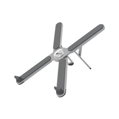 Stojan na notebook C-TECH Quallis NTS-100, do 15.6", stavitelný, skládací, hliníkový; NTS-100 – Zbozi.Blesk.cz