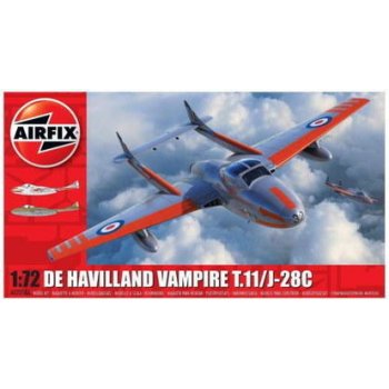 Airfix deHavilland Vampire T.11 J 28C A02058A 1:72