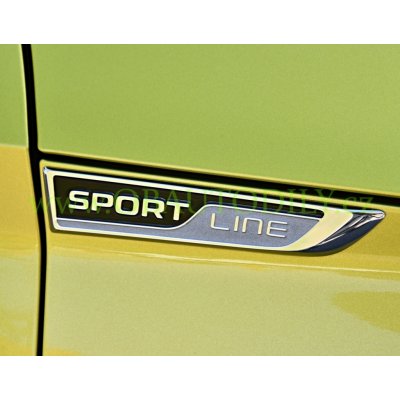 ŠKODA SUPERB III-BOČNÍ NÁPIS SPORTLINE original - pravý 3V0853042A YG9 – Sleviste.cz