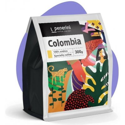 Penerini Colombia César Diaz Incorporate 100% arabika zrnková 0,3 kg – Hledejceny.cz