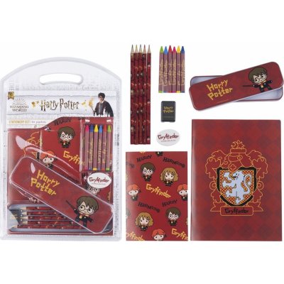 CurePInk potřeb Harry Potter Erb Nebelvíru 7 předmětů Set – Zboží Mobilmania