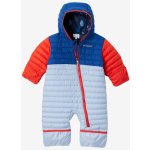 Dětská kombinéza Columbia Powder Lite II Reversible Bunting whisper mountain blue spicy – Hledejceny.cz